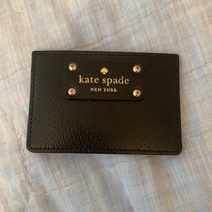 Kate Spade Card Holder- Black